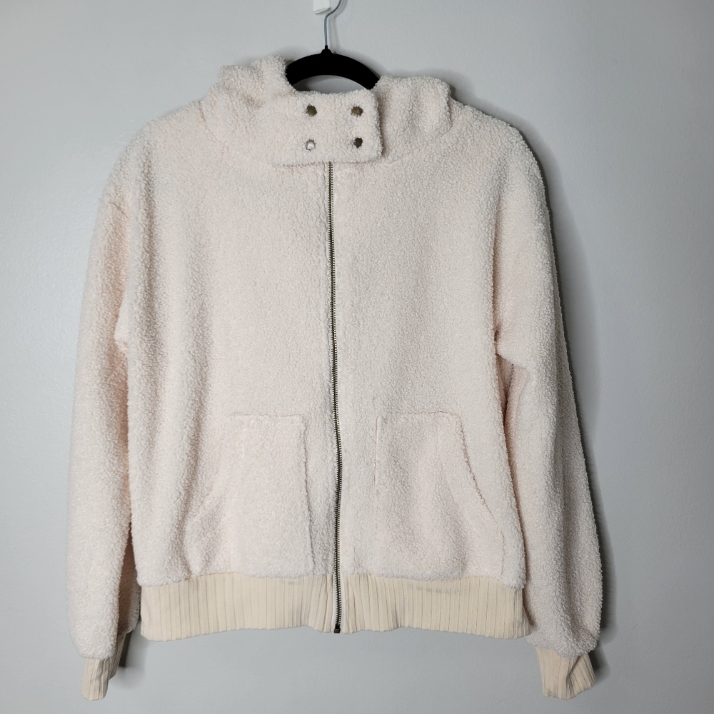 Porridge Gillian Sherpa Hoodie Jacket
